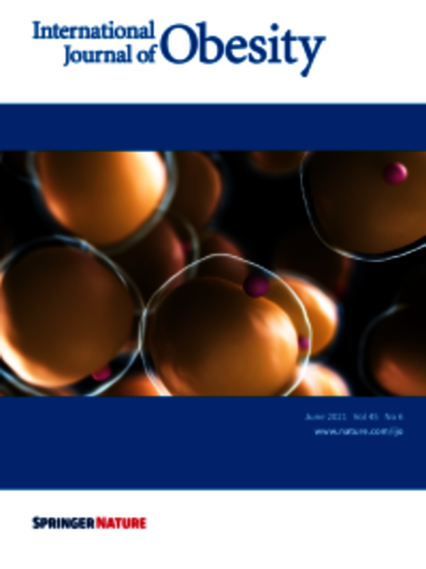 INTERNATIONAL JOURNAL OF OBESITY INTERNATIONAL JOURNAL OF OBESITY